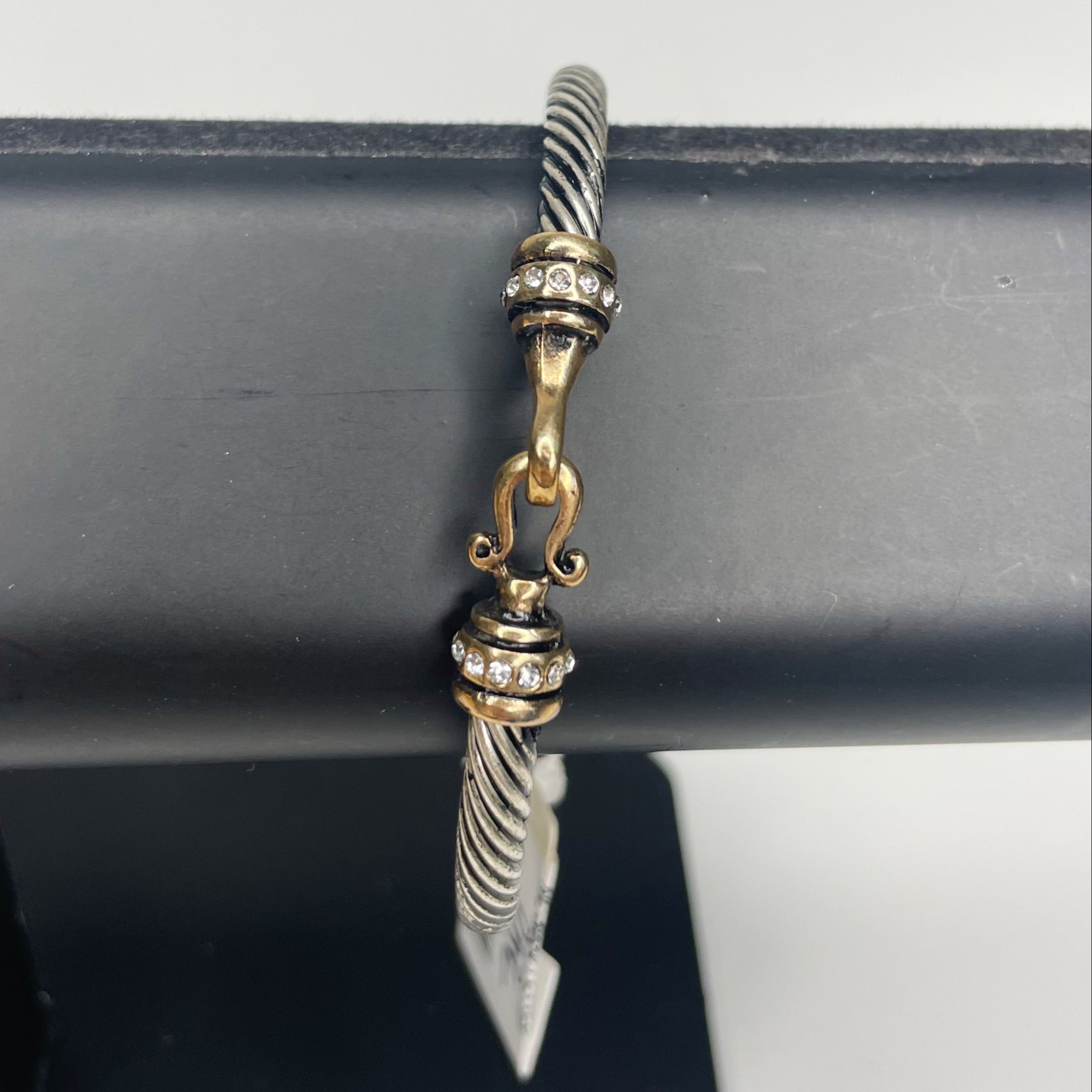 Silver Latch Bracelet